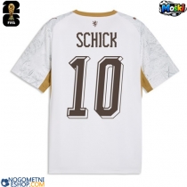 Moški Nogometni dresi Češka Patrik Schick #10 Gostujoči SP 2026 Kratek Rokav